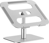 Douxe LP3 Laptopstandaard – Ergonomisch & Verstelbaar – 10-17 Inch – 360° Draaibaar – Aluminium & Antislip