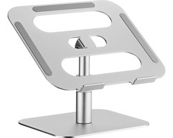 Douxe LP3 Laptopstandaard – Ergonomisch & Verstelbaar – 10-17 Inch – 360° Draaibaar – Aluminium & Antislip