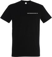 T-shirt met bedrijfsnaam-Shirt bedrukken-Tekst T-shirt-Werkkleding-Maat XL