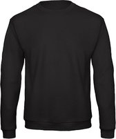 Sweater 'ID.202' met ronde hals B&C Collectie maat 3XL Zwart