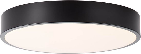 Brilliant Slimline - Plafondlamp - LED 24W - 3000K - Zwart
