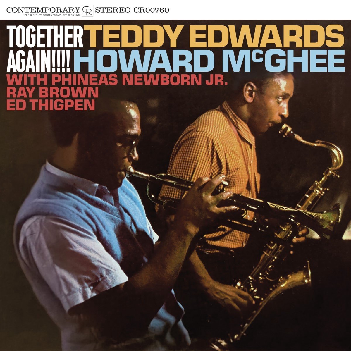 Teddy Edwards, Howard McGhee, Phineas Newborn Jr. - Together Again!!!! (LP) (Acoustic Sounds)
