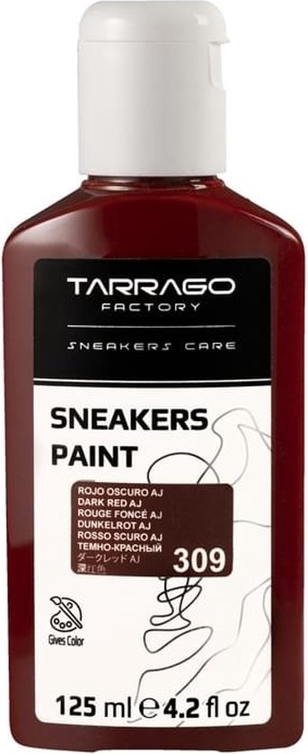Tarrago sneakers paint - 309 - dark red - 125ml