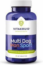 Vitakruid Man Sport Multi Dag 90 tabletten