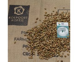 India Mooley Manay natural sundried specialty robusta - Direct Trade - ongebrande koffiebonen - 1 kg