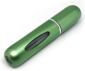 Go Go Gadget - Mini Parfumflesje - Navulbaar - Herbruikbaar - Draagbaar - Travel Size - 5ML - Groen