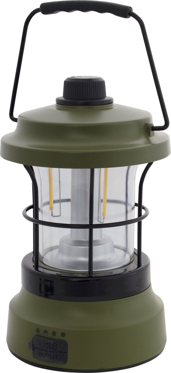 Eurotrail Retro Tafellamp - Olijf — afbeelding 4