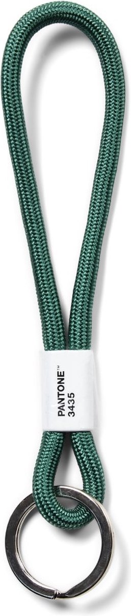 Pantone Sleutelhanger - Dark Green 3435 - Keycord Klein - by Copenhagen Design