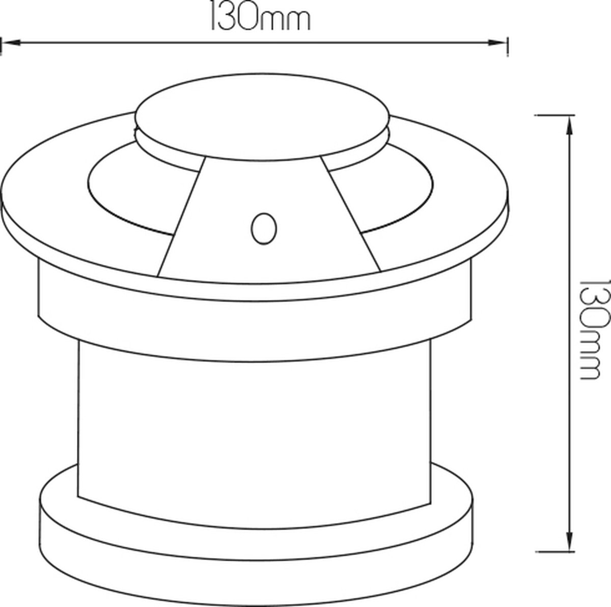 BEACON 2 vloerspot 5W COB Led 3000K 400lm IP67
