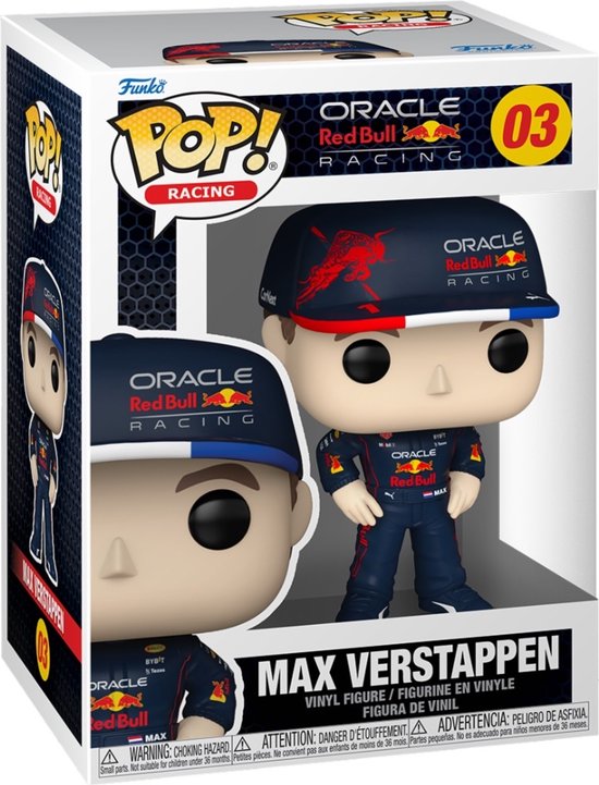 Funko Pop! Formula 1: Red Bull Racing - Max Verstappen | bol