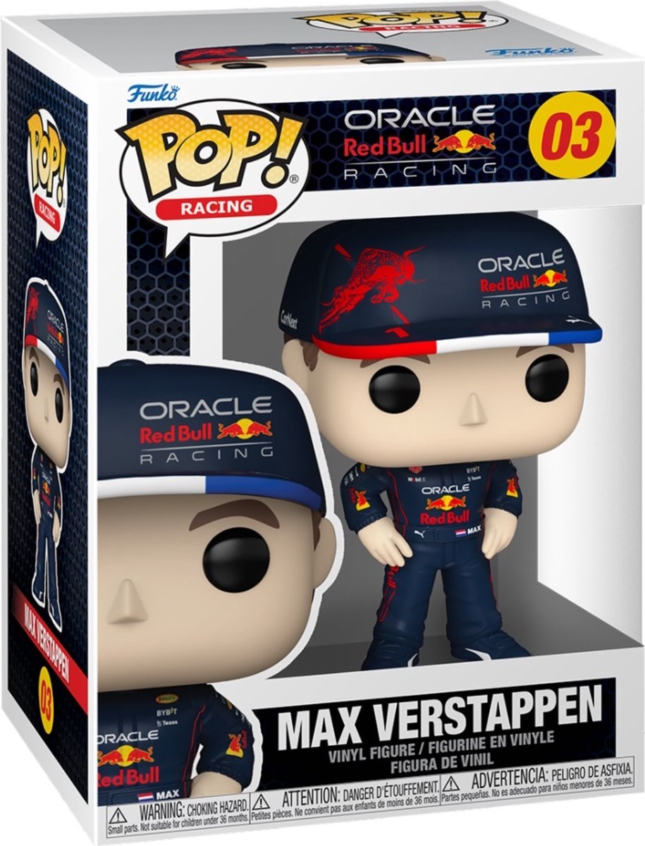 Funko Pop! Formula 1: Red Bull Racing - Max Verstappen - Funko