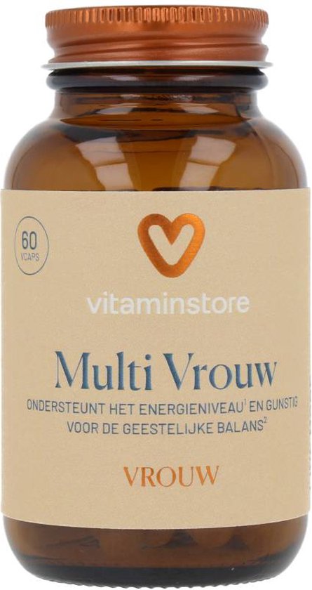 Foto: Vitaminstore multi vrouw 60 capsules