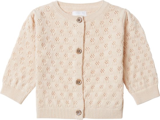 Noppies Girls Cardigan Catlin Cardigan à manches longues Filles - Sable changeant - Taille 68