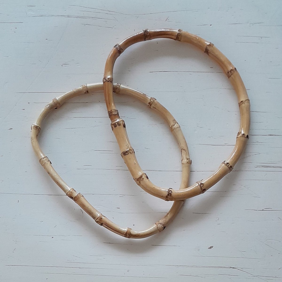 Handvatten-Tas hengsel-Bamboe-Naturel-Half Rond-16x1x12.5 cm-Per Paar-Haken-Macramé-Tas
