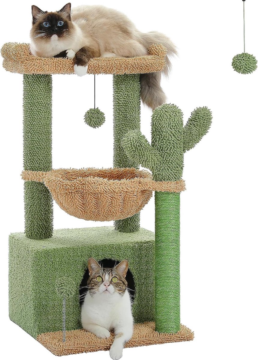 kattenboom – Klimmen, klauwen slijpen, relaxen / gezellige uitkijkplateaus