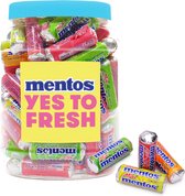 Mentos mini - snoep rolletjes - fruitsnoep - 1000g