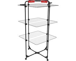 Vileda Mixer 3 Ultimate Droogrek (Black Edition) - Droogtoren - 30 m drooglengte - Flexibel
