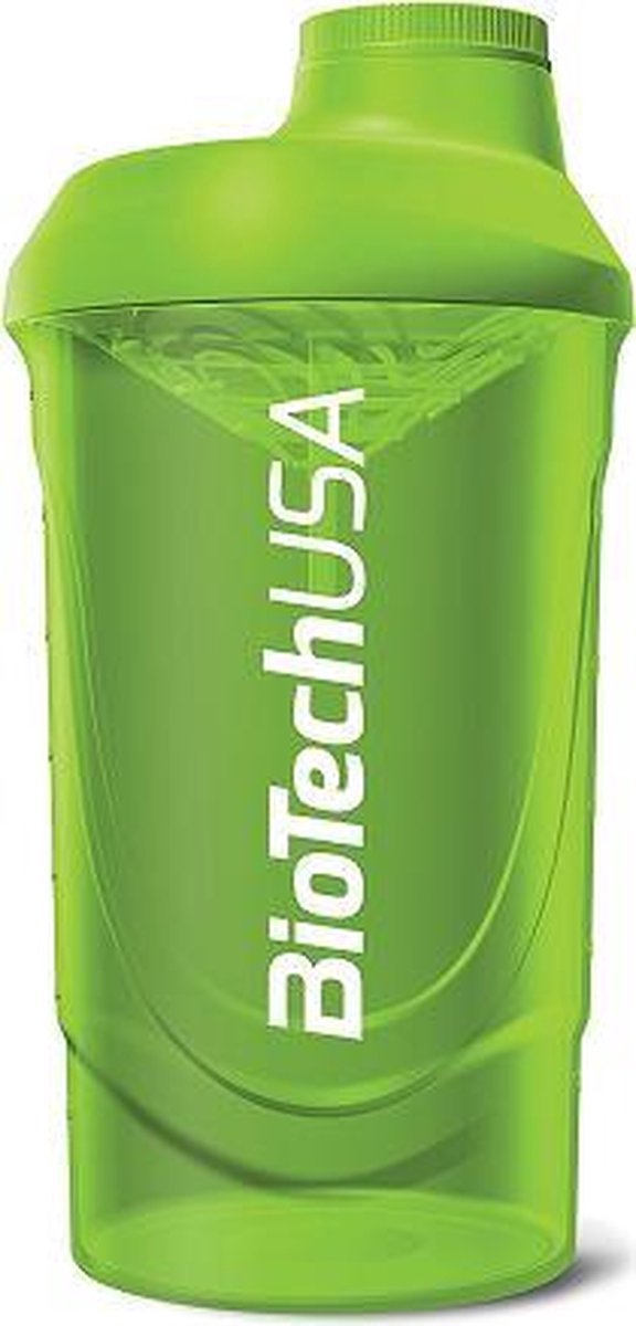 Shakebekers - Shaker Wave 600ml - BiotechUSA - Transparent