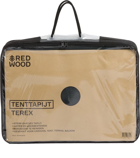 Redwood Tenttapijt Terex - Tenttapijt - Dark Grey - Redwood