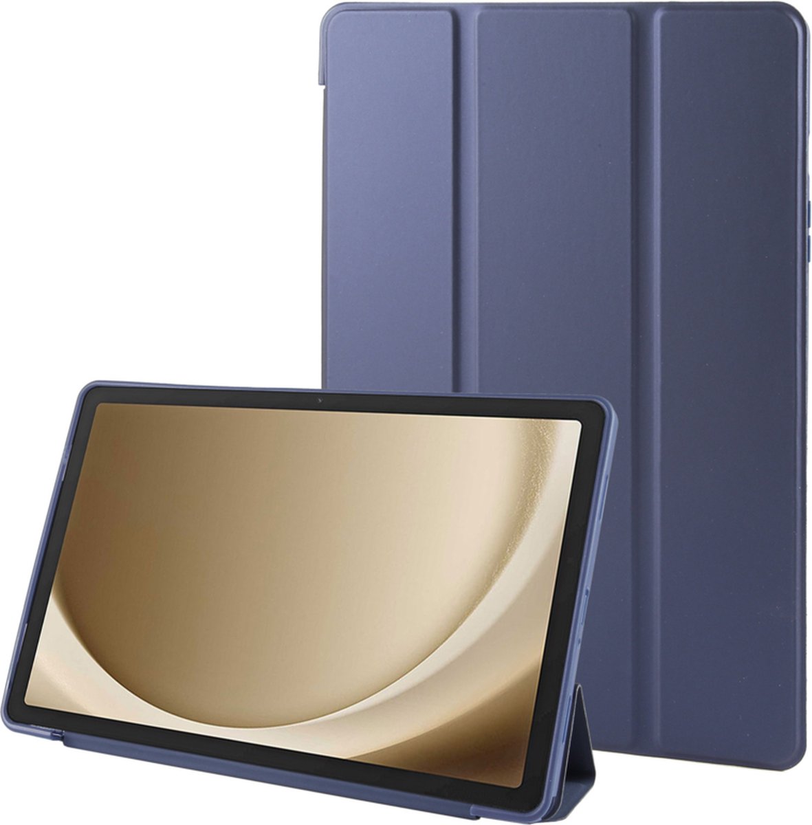 TPU Bescherm-Cover Hoes Map geschikt voor Samsung Tab A9 PLUS 11" - Blauw