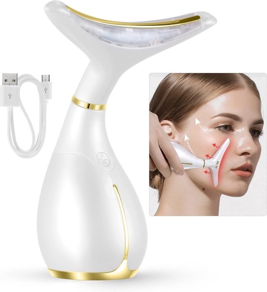 Masseur électrique EMS Visage Et Cou - Pour Lifting Et Raffermissement - Neuf Portable