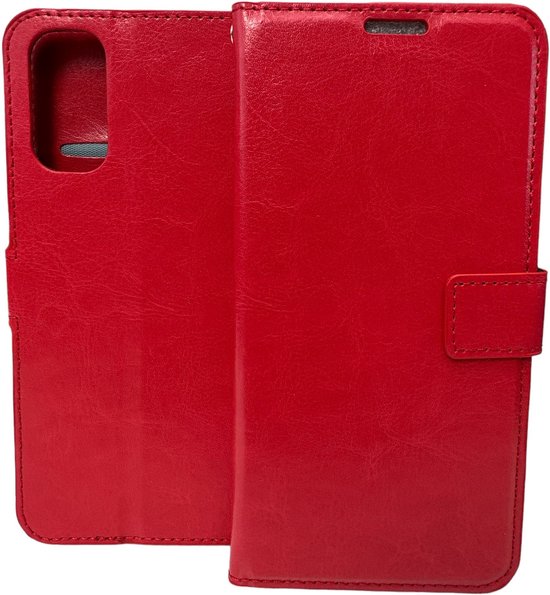Oppo Reno 4 Pro 5G Cover Book Case Rouge