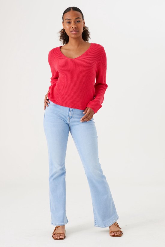 GARCIA Pull Femme Rose Taille XS bol