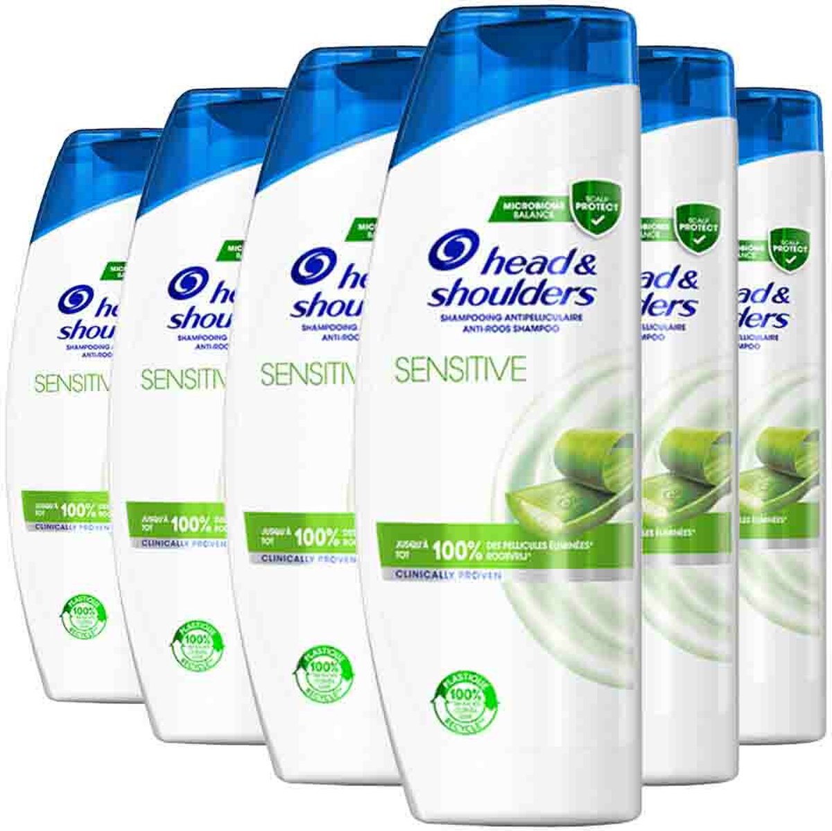 Bol.com 6x Head & Shoulders Sensitive Shampoo 500 ml aanbieding