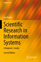 Progress in IS- Scientific Research in Information Systems