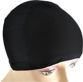 Jumada's - Bonnet de bain - bonnet de douche - bonnet de bain - stretch - taille unique - polyester - femme - homme - noir