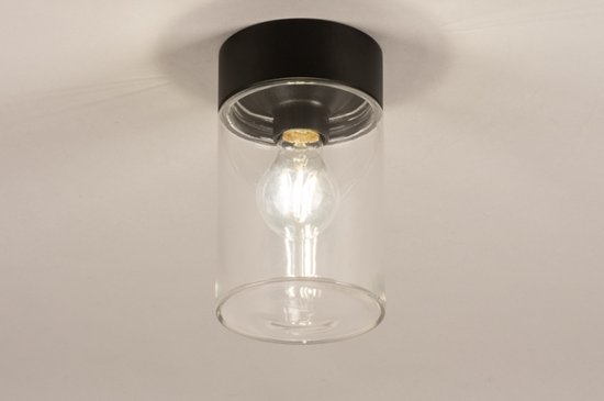 Lumidora Plafondlamp - E27 - Metaal - Buitenlamp - Badkamerlamp - IP65 - ⌀ 12