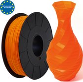 Neon-oranje - PLA filament - 1kg - 1.75mm - 3D printer filament