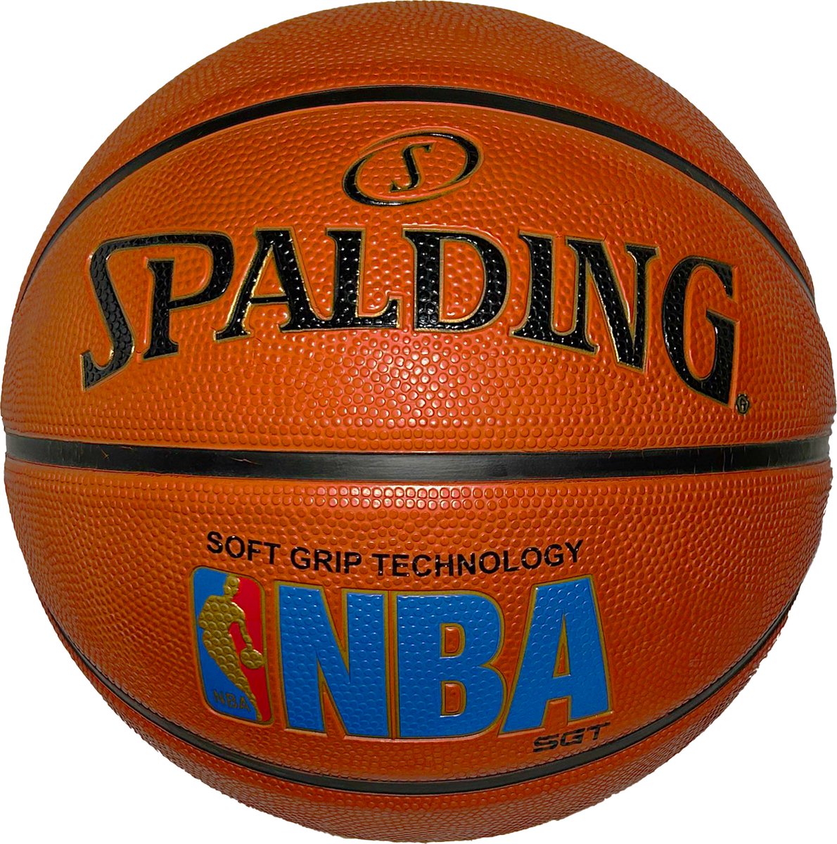 Spalding NBA Logoman Soft Grip Basketball - Oranje