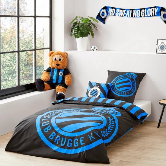 Club Brugge dekbedovertrek 1 persoon (tweezijdig) 140 x 200 cm