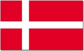 CHPN - Vlag - Vlag van Denemarken - Deense vlag - Deense Gemeenschaps Vlag - 90/150CM - Denmark flag - DK - Kopenhagen