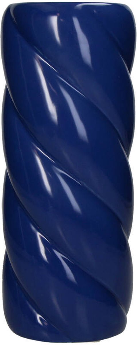 Vaas Twisted Blue 13x13x31cm
