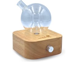 Stille diffuser zonder water - Nebulizer - Glas en hout