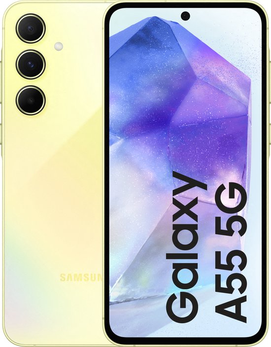 Samsung Galaxy A55 5G- 128GB - Awesome Lemon