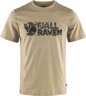 Fjallraven Lush Logo T-shirt Men - T-shirt - Heren - Fossil - Maat M