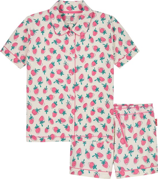 Claesen's® - Pyjama short - Strawberry - 95% Katoen - 5% Lycra