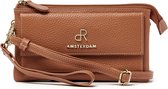 dR Amsterdam Schoudertas / Clutch - Mint - Mocha