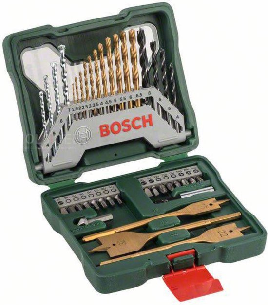 Borenset voor kastanjes, kurk, hout