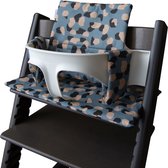 MamaLoes Panter Blauw Grow Réducteur de chaise ML011003