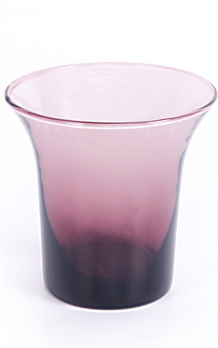 XLBoom Host Set Waterglazen - 8,5 cm - Paars Glas - 4 stuks