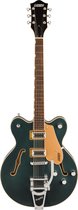 Gretsch G5622T Electromatic Center Block Double-Cut Bigsby Cadillac Green - Semi-akoestische gitaar