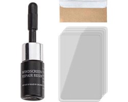 Hypify® | Glas reparatie kit | Autoruit reparatie kit | Windshield repair kit | Pitje en barsten reparatiehars | Voorruit | DIY glasreparatie kit