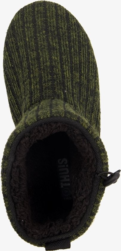 Thu!s chaussons homme vert - Taille 42 - Pantoufles femmes