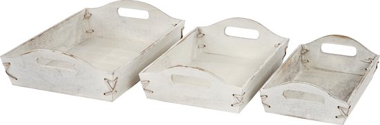 IGNPION Plateau De Service Rond En Rotin Tissé De 24,5 Cm, Plateau De