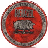 Reuzel Red Pomade Haarwax - Water Soluble - High Sheen - 340 gr
