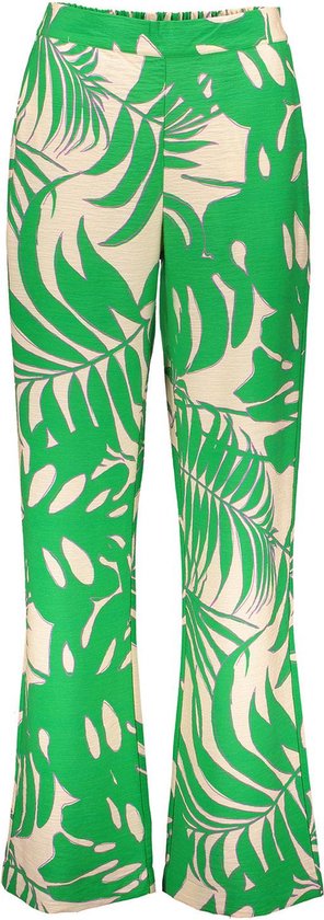 Geisha Pants Pantalon avec imprimé 41222 20 Sable/vert Taille Femme - M